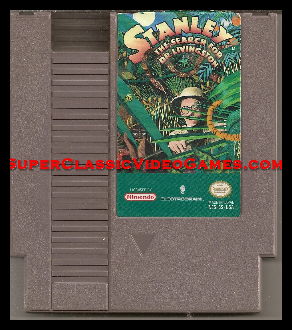 stanley search for dr livingston nes game