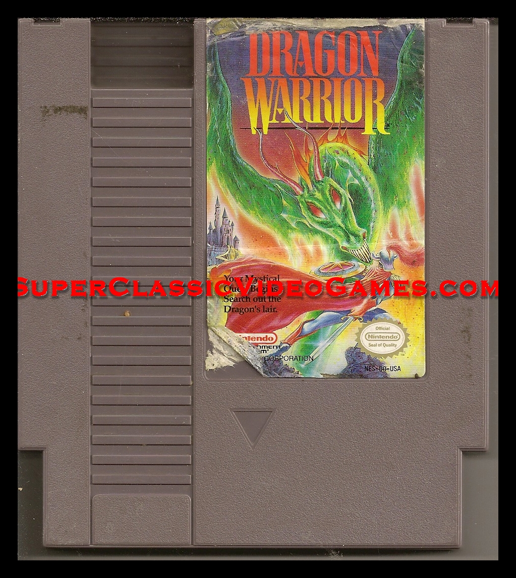 Dragon Warrior Nintendo NES cartridge