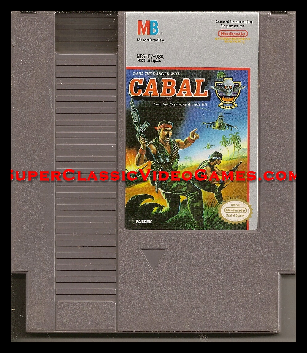 Cabral Nintendo NES cartridge