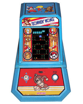 Hand held donkey kong