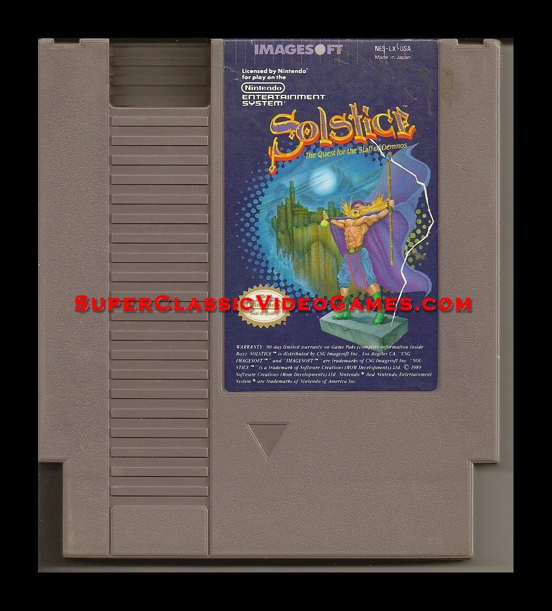 solstice nes cartridge