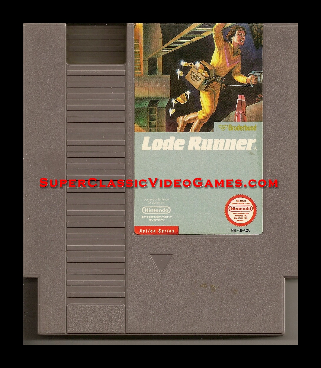 lode runner nes cartridge