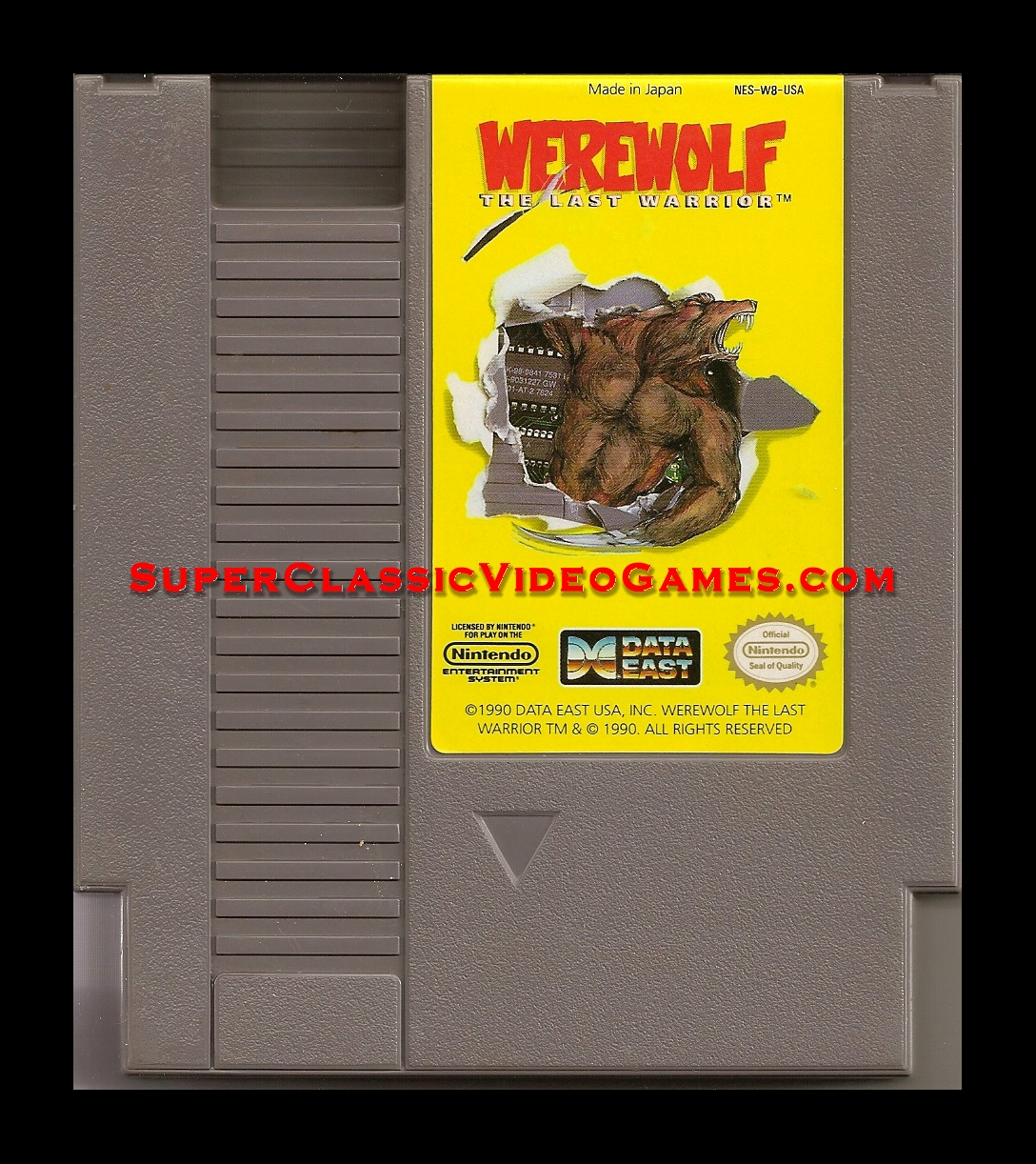 werewolf nes cartridge