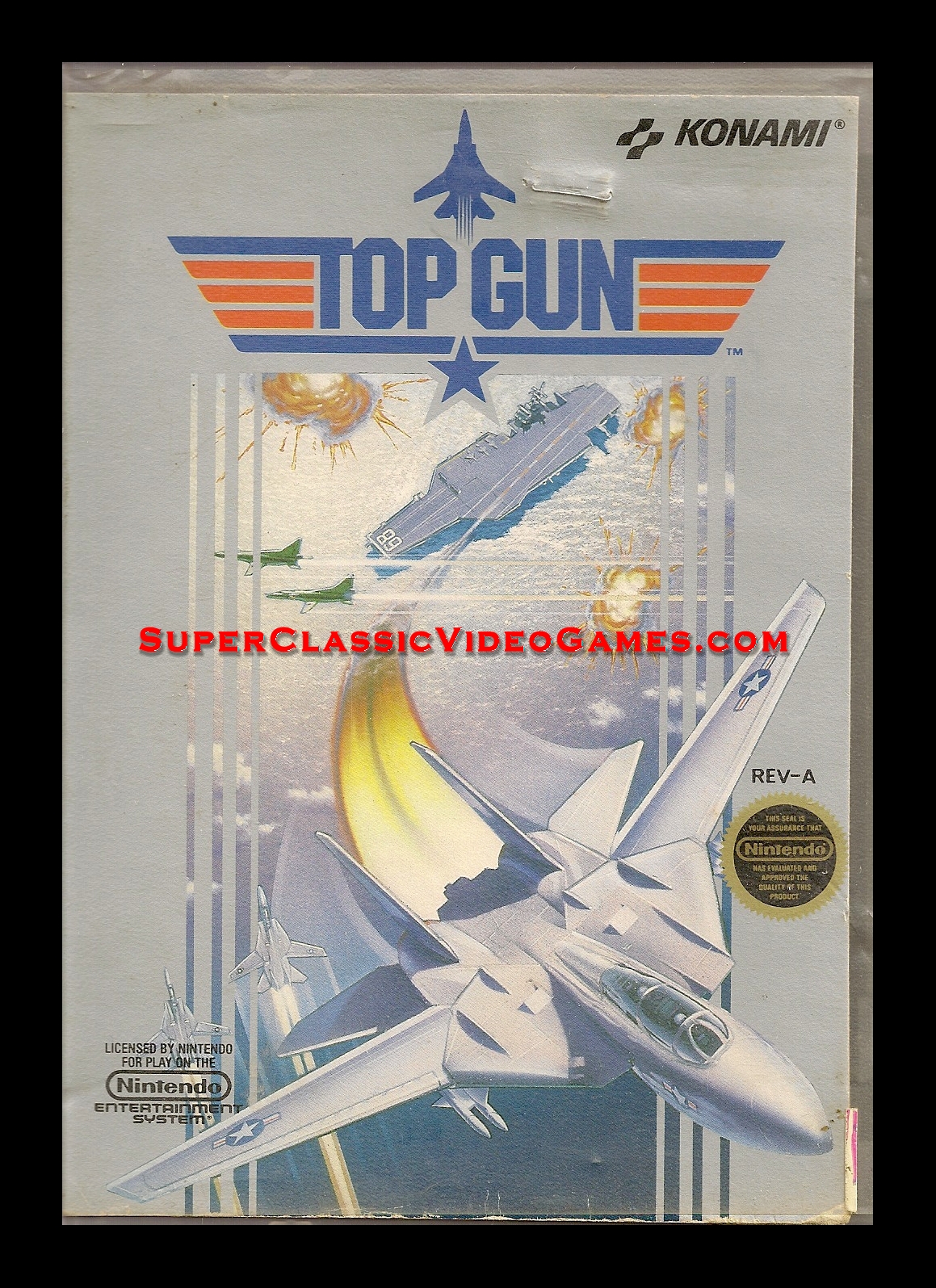 top gun nes cartridge