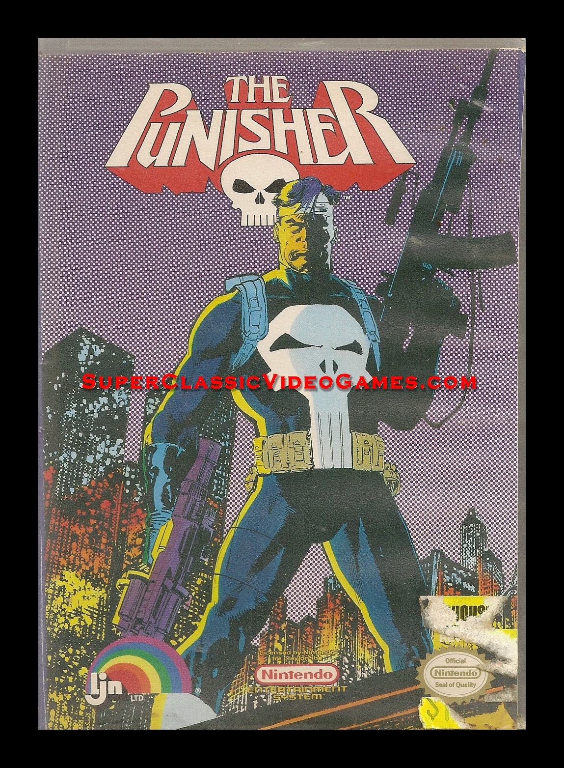 the punisher nes cartridge