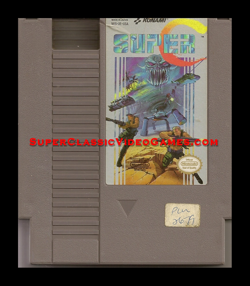 Super contra nes cartridge