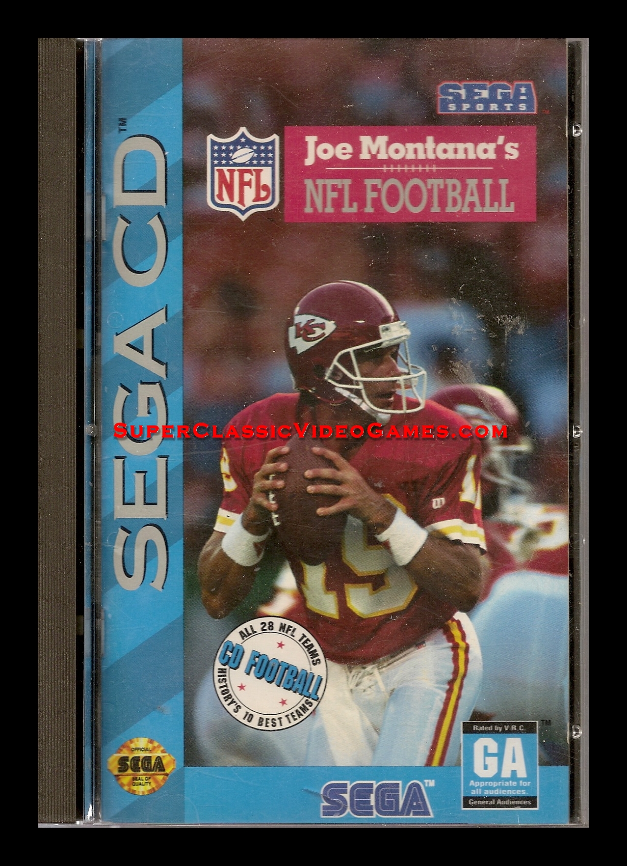 SEGA CD - JOE MONTANA'S NFL FOOTBALL front
