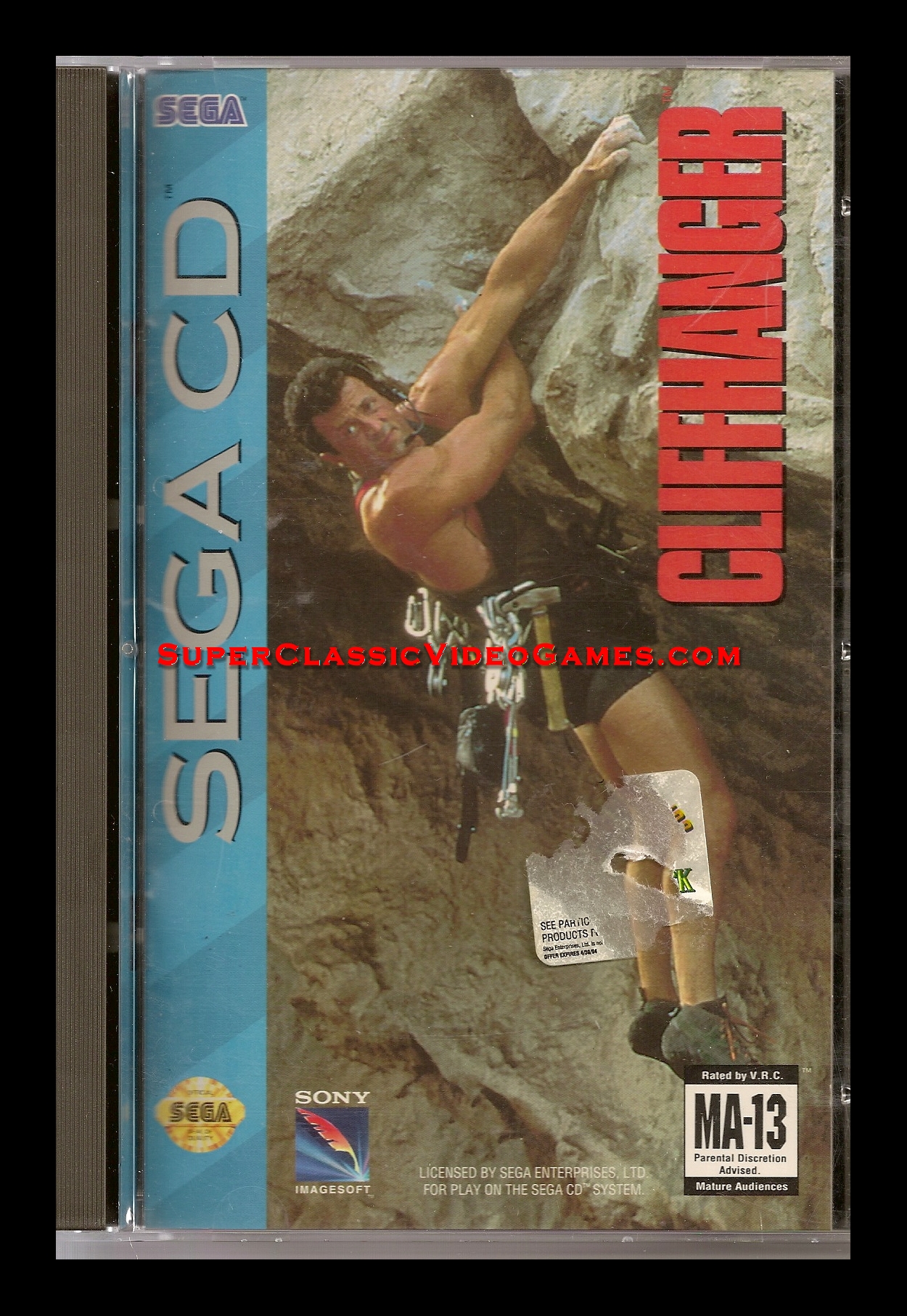 SEGA CD - CLIFFHANGER