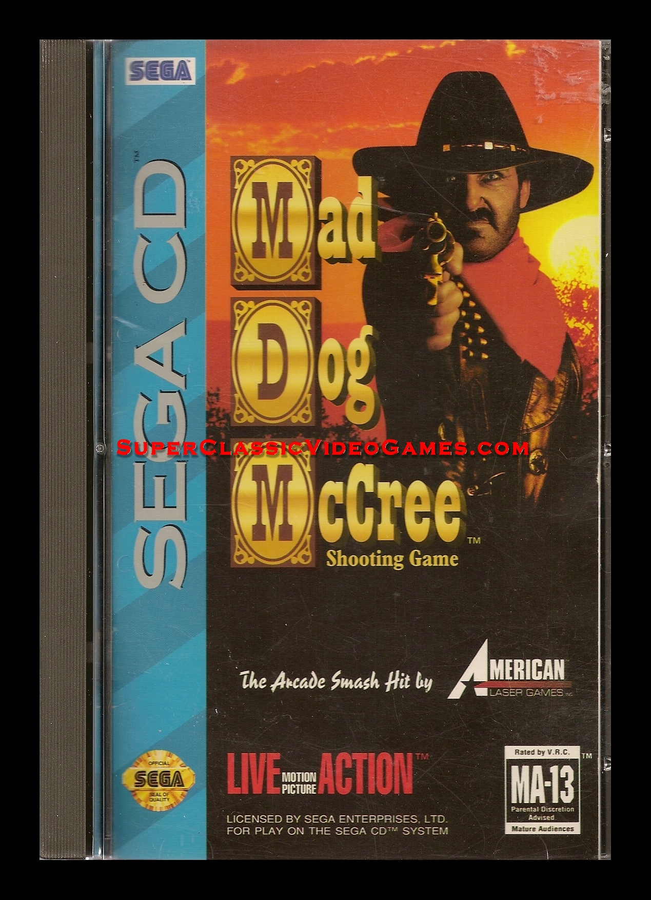 SEGA CD - MAD DOG MCCREE front