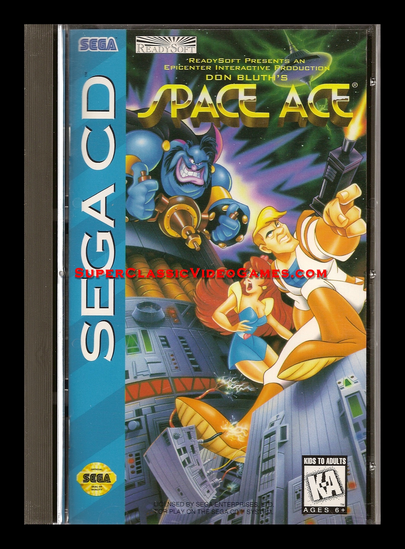SEGA CD Space ace front