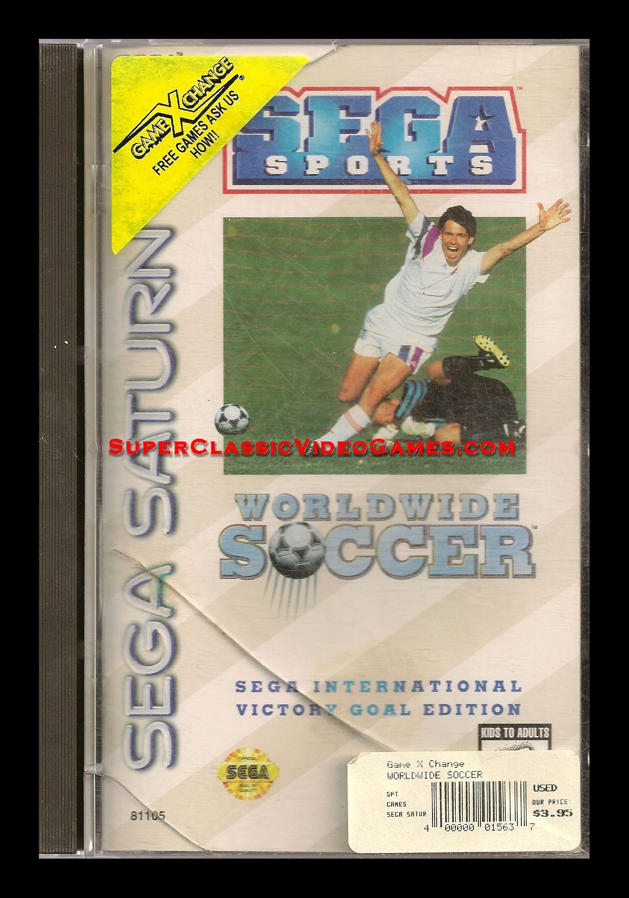 SEGA SATURN - WORLDWIDE SOCCER FRONT