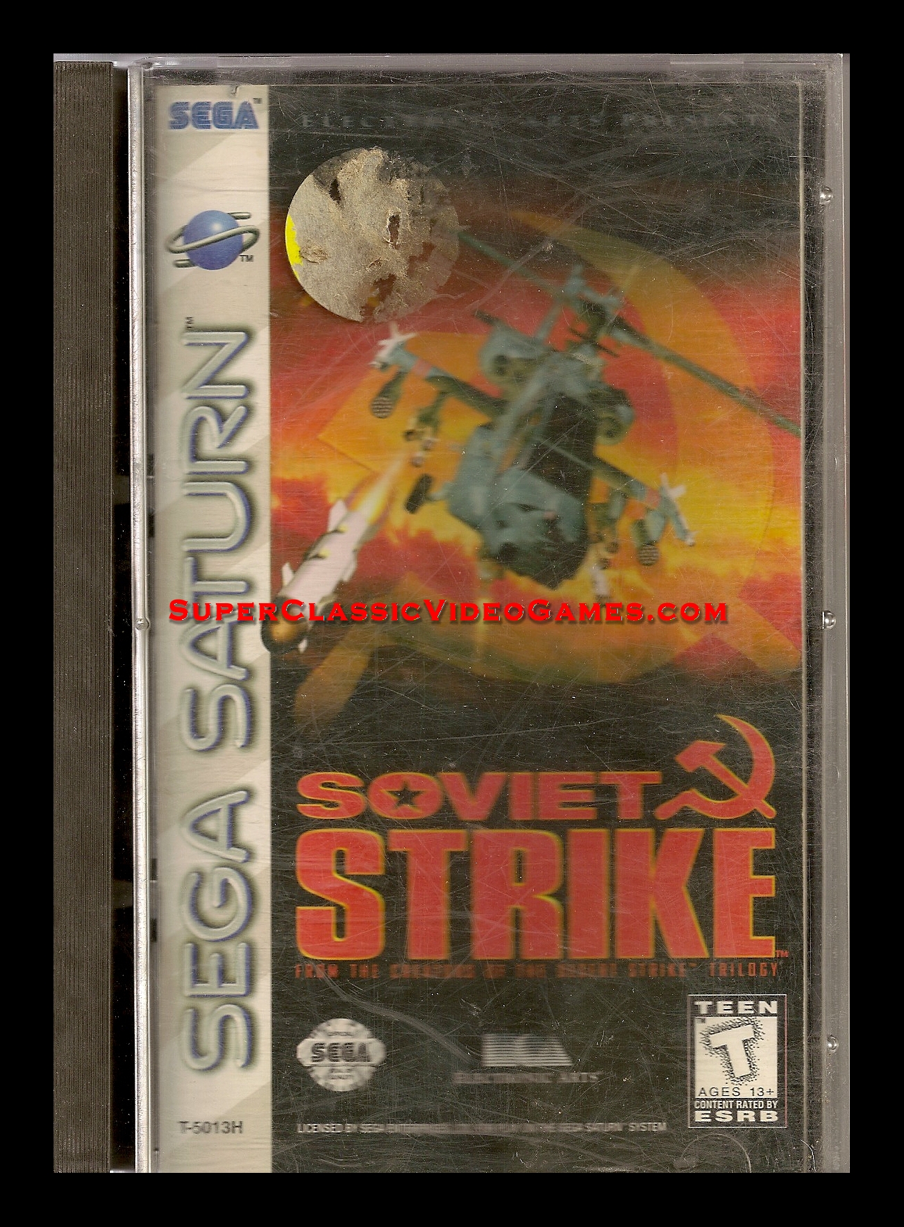 SEGA SATURN - SOVIET STRIKE FRONT