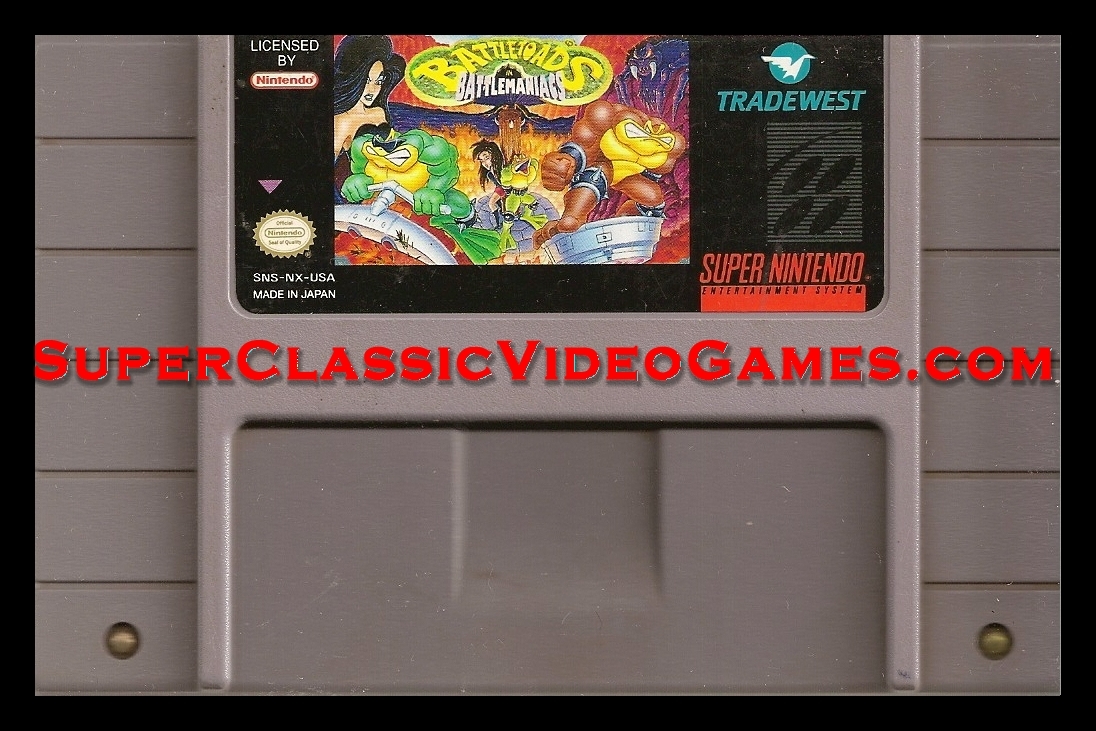 Battletoads Nintendo SNES cartridge