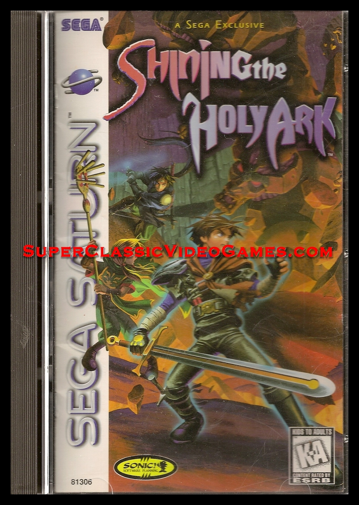 Shining the Holy Ark Sega Saturn Game