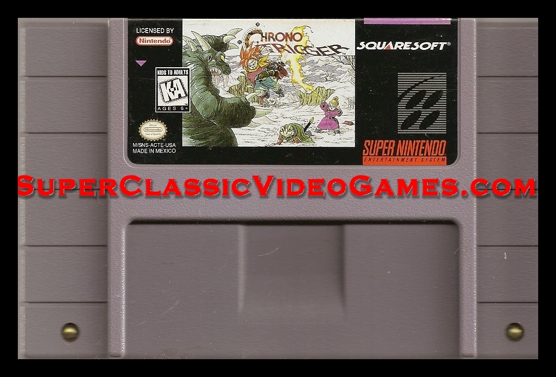 Chrono Trigger nintendo snes cartridge