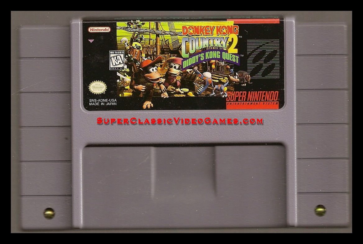 DONKEY KONG COUNTRY 2 DIDDY QUEST