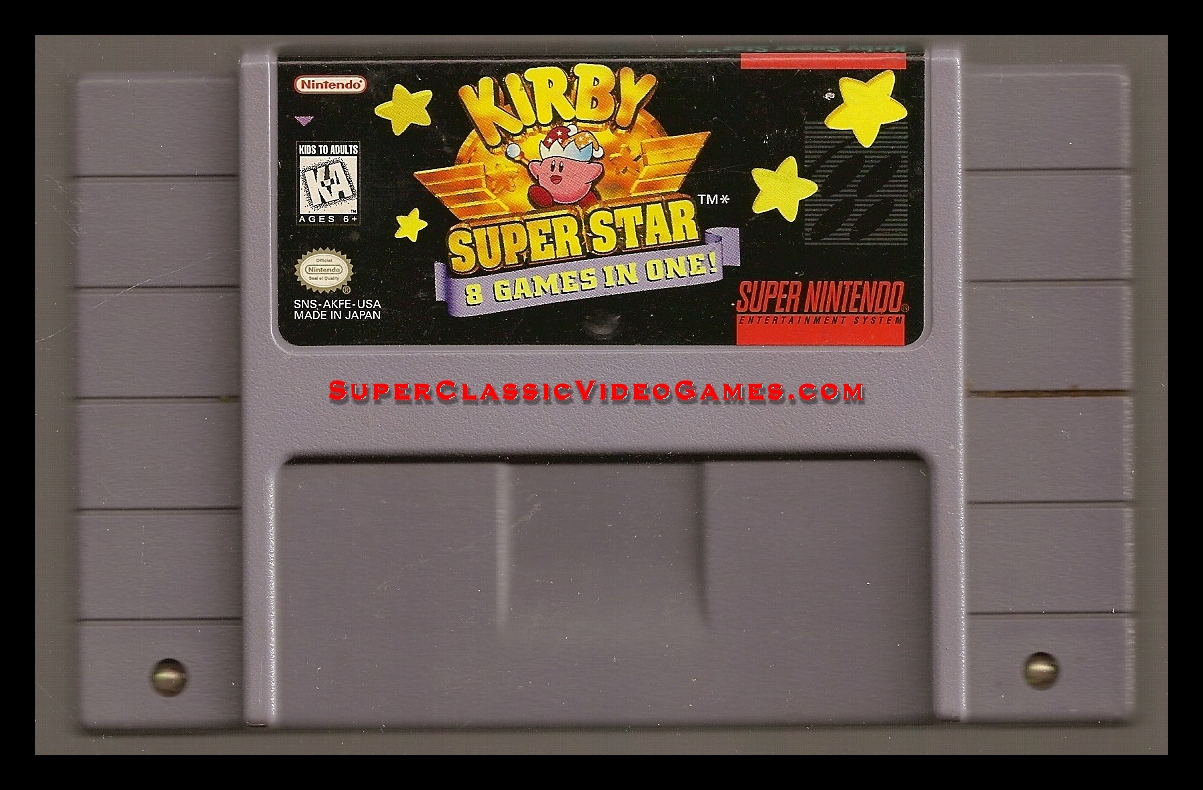 KIRBY SUPERSTARS CARTRIDGE SNES
