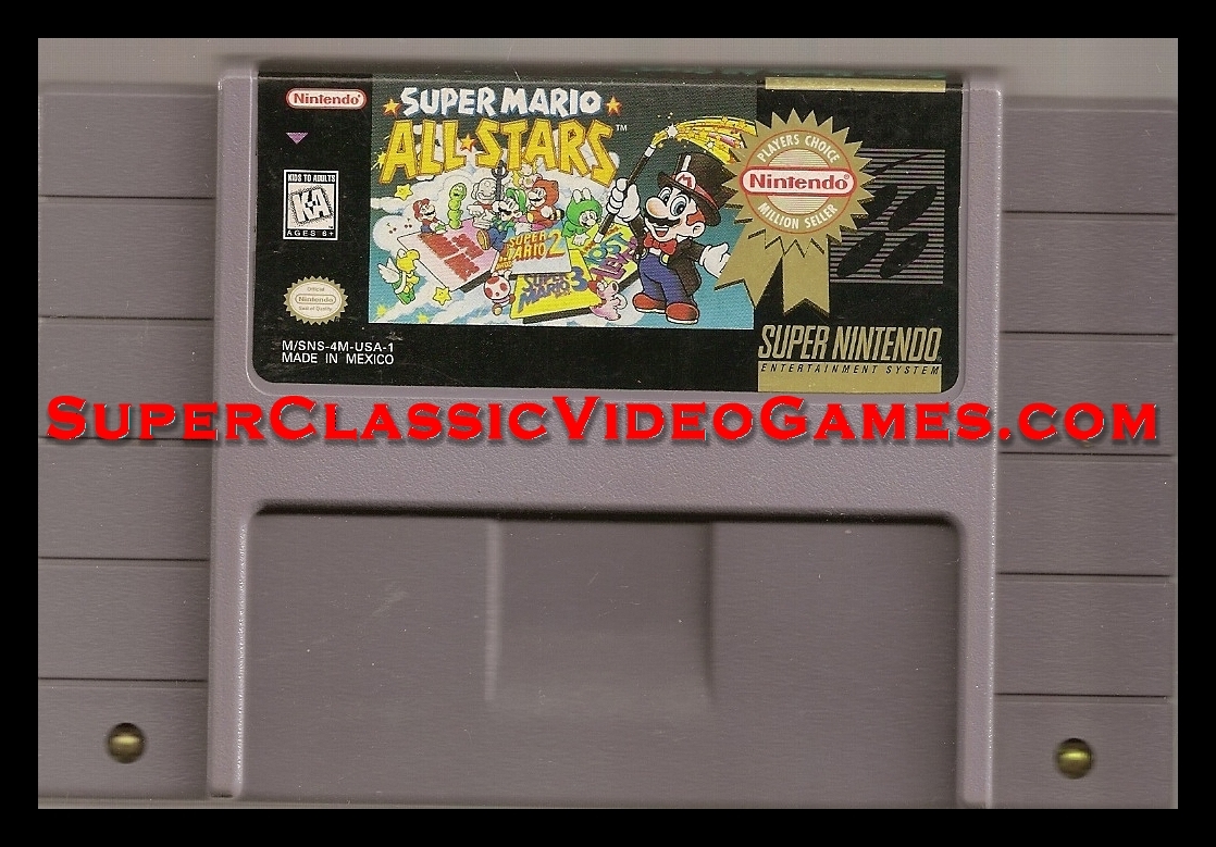 Super Mario All Stars cartridge