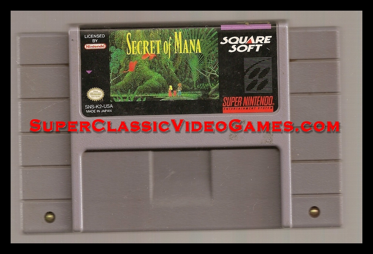 secret of mana cartridge for sale.