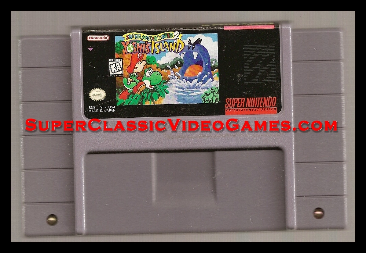 SUPER MARIO WORLD 2 CARTRIDGE FOR SALE.
